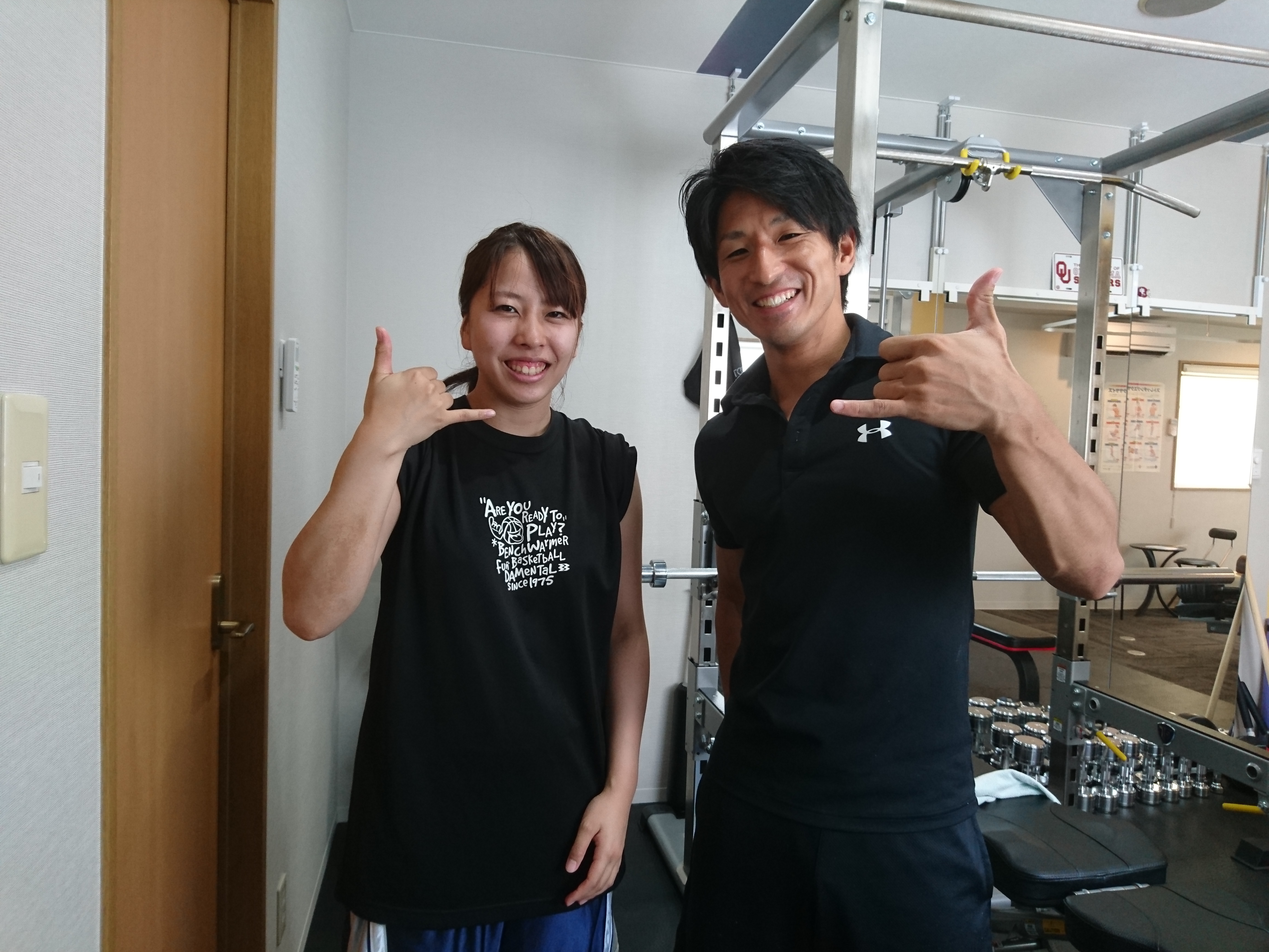クライアントの声「筋トレがクセになる♪♪」